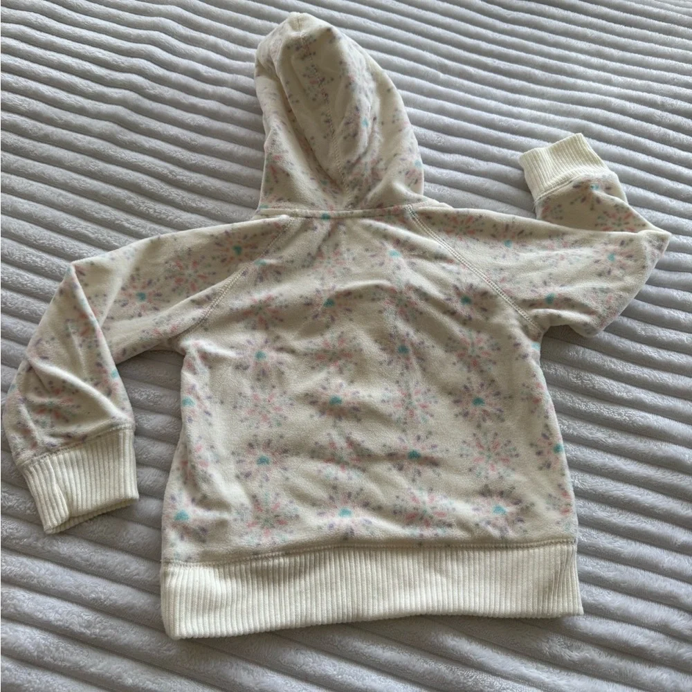Carter's Cream Buttoned Toddler Fleece